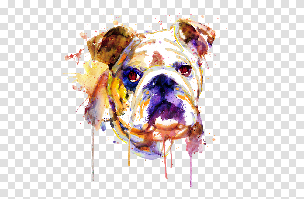 English Bulldog Art, Lobster, Seafood, Sea Life, Animal Transparent Png