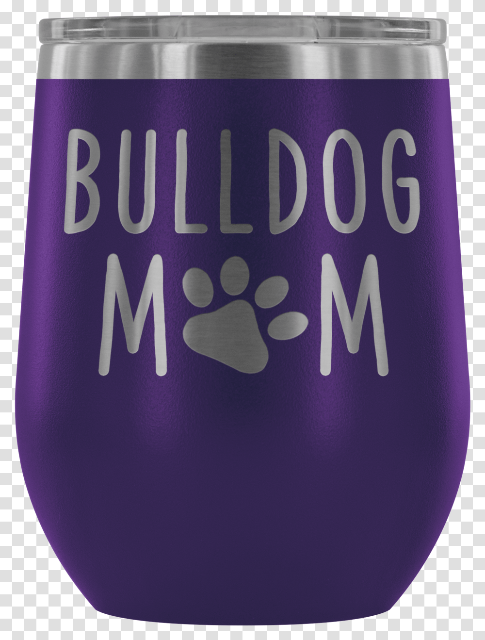 English Bulldog Mom Wine Tumbler With Lid Dog Mom Caffeinated Drink, Glass, Beverage, Beer, Alcohol Transparent Png