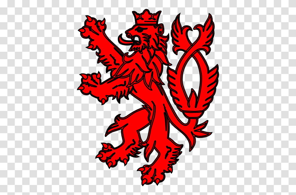 English Lion Red Clip Art, Dragon Transparent Png