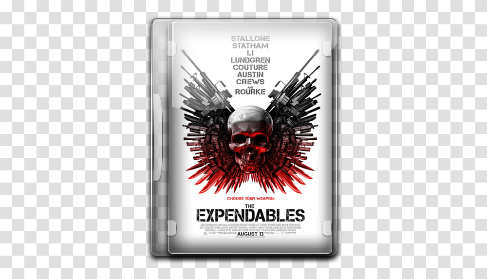 English Movies 2 Iconset Expendables Logo, Poster, Advertisement, Flyer, Paper Transparent Png