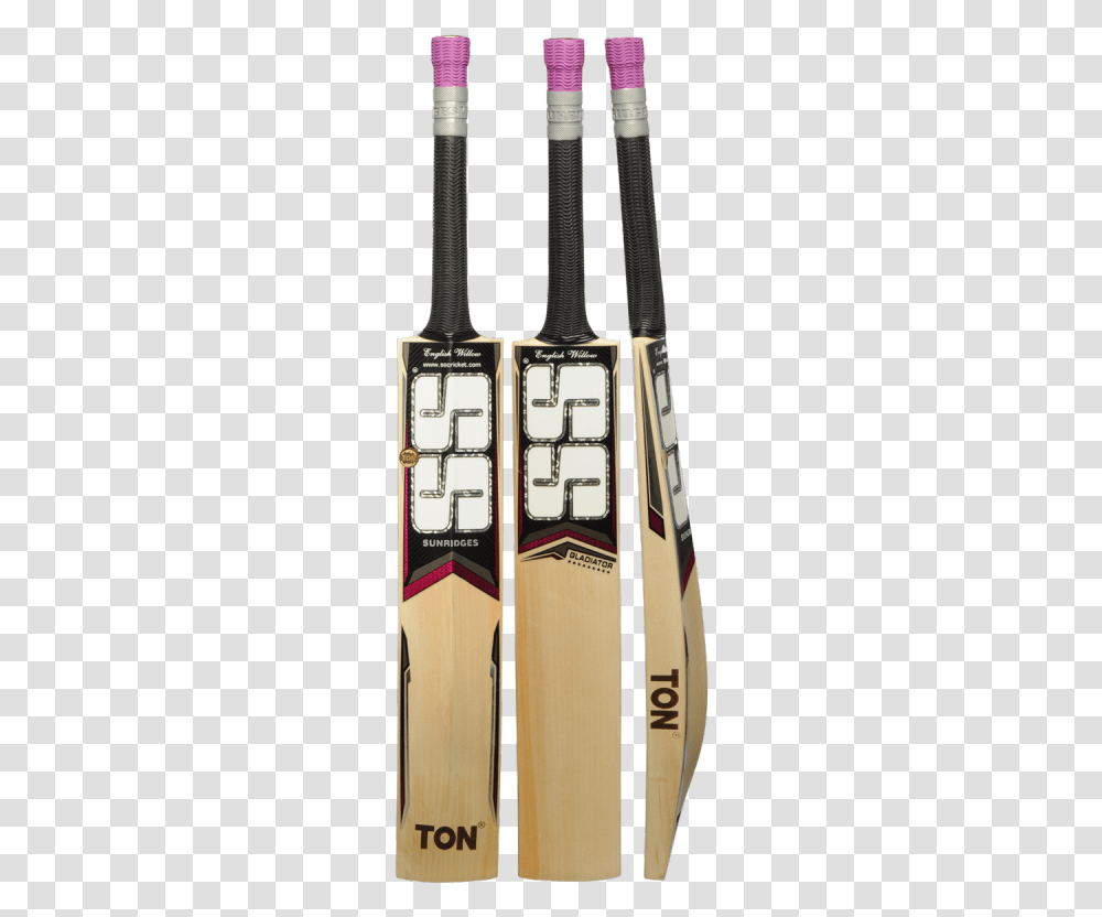 English Willow Gladiator Ss Ton 47 English Willow Cricket Bat, Weapon, Weaponry, Bottle, Cosmetics Transparent Png