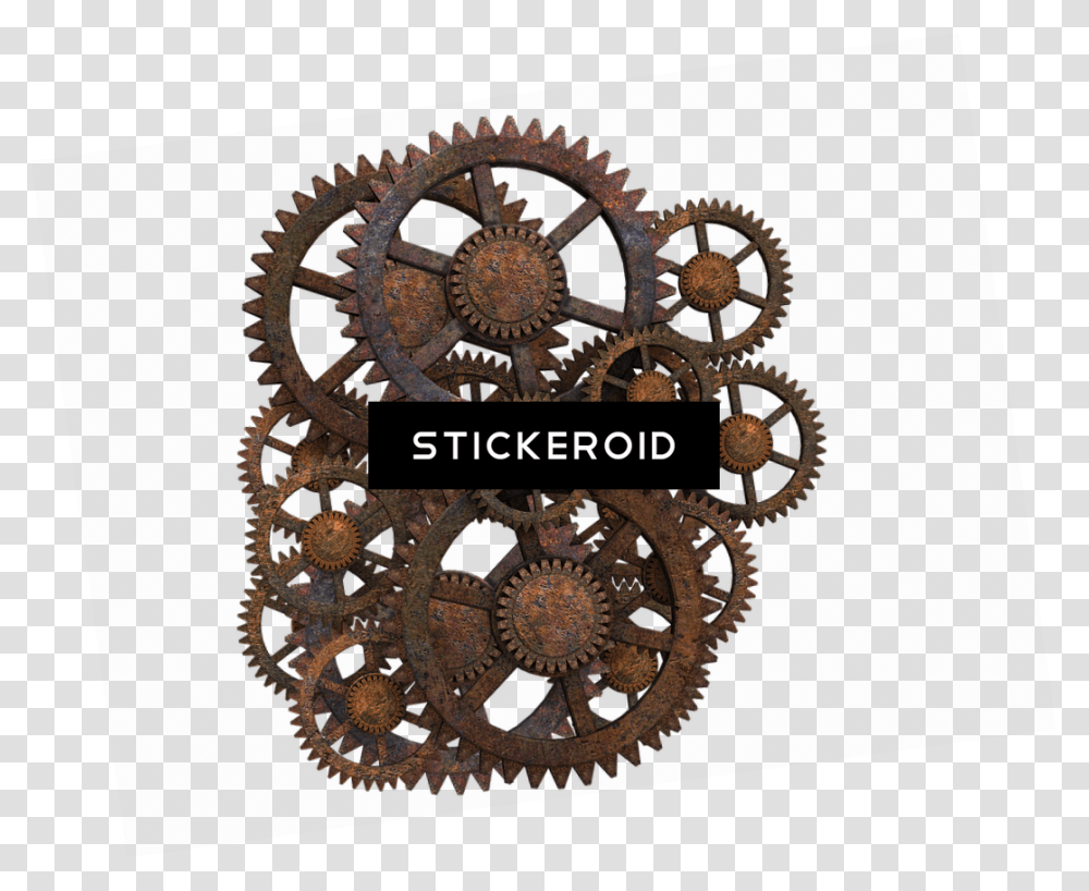 Engranaje Del Reloj Suizo Clipart Download Steampunk Gears, Machine, Rug, Logo Transparent Png