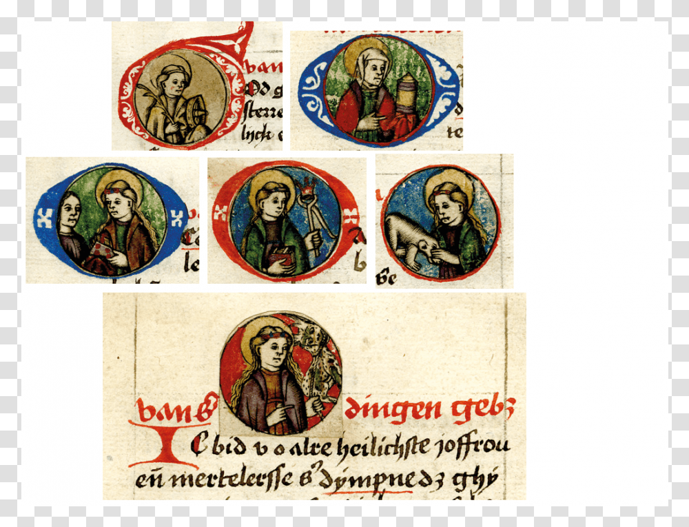 Engraved Roundels Representing Virgins Some Used Postage Stamp, Label, Person, Envelope Transparent Png