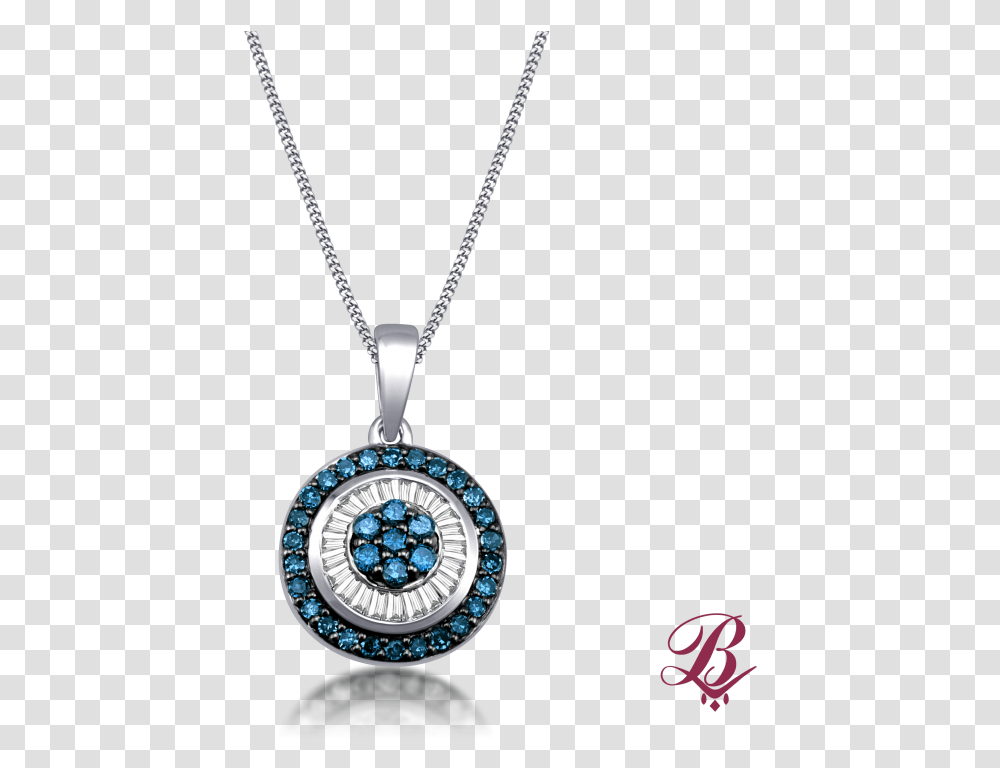 Enhanced Blue And White Diamond Pendant Jewelry, Accessories, Accessory, Necklace, Locket Transparent Png
