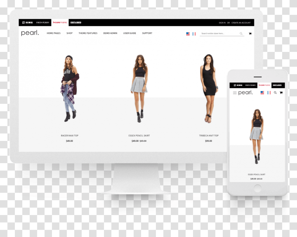 Enhanced Magento 2 Multi Store Multi Brand Extension Website, Person, Shorts, Monitor Transparent Png