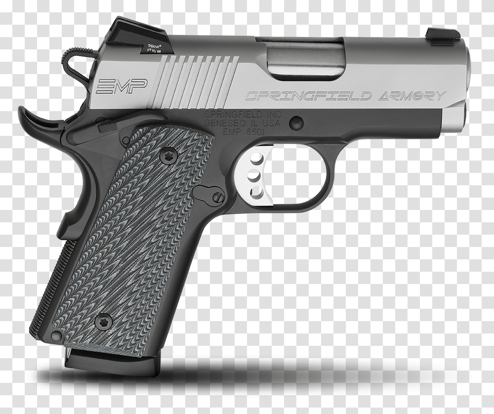 Enhanced Micro Pistol Model Handgun Springfield Armory, Weapon, Weaponry Transparent Png