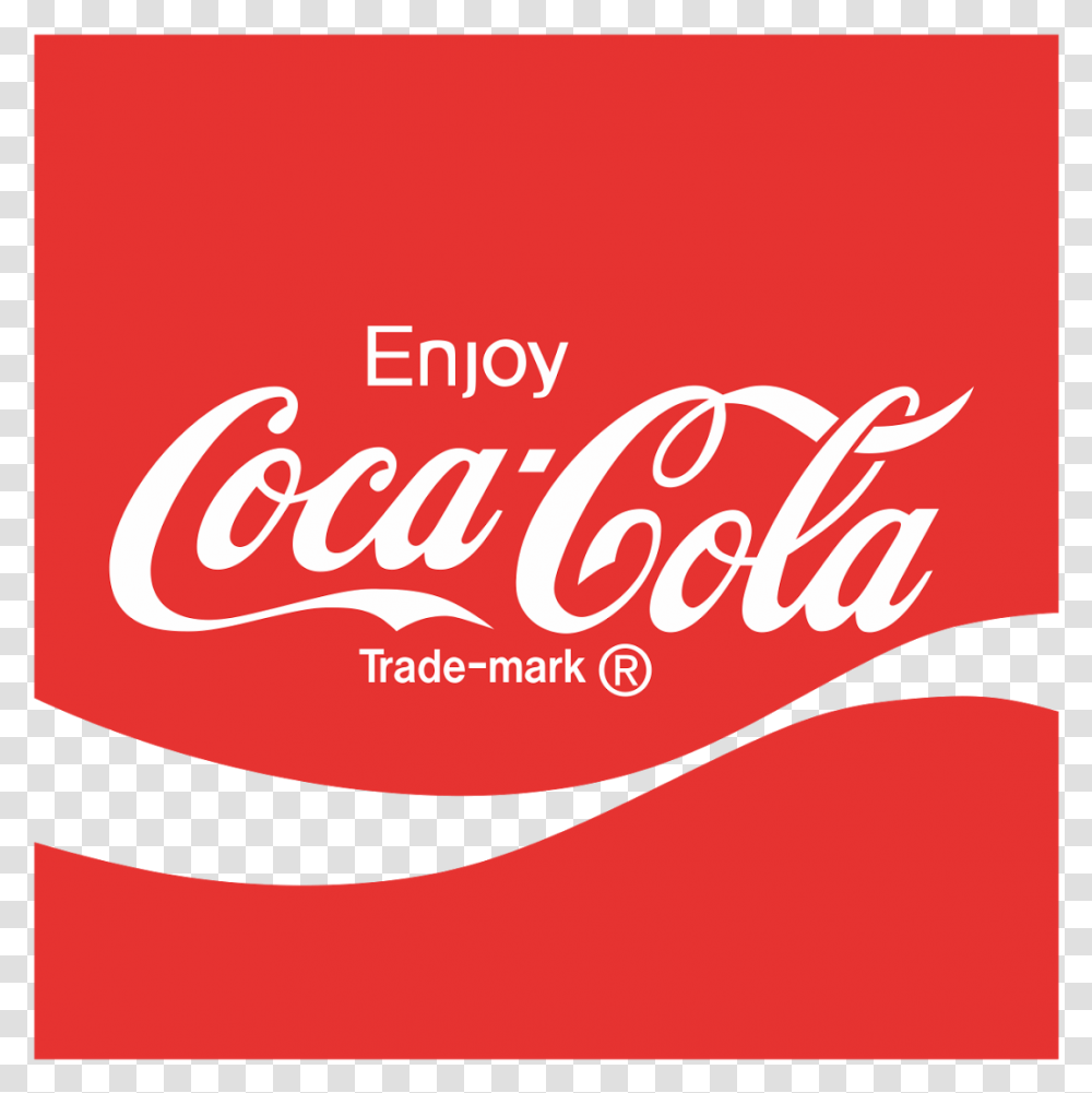 Enjoy Coca Cola Logo Vector Coca Cola Square Logo, Coke, Beverage, Drink, Dynamite Transparent Png