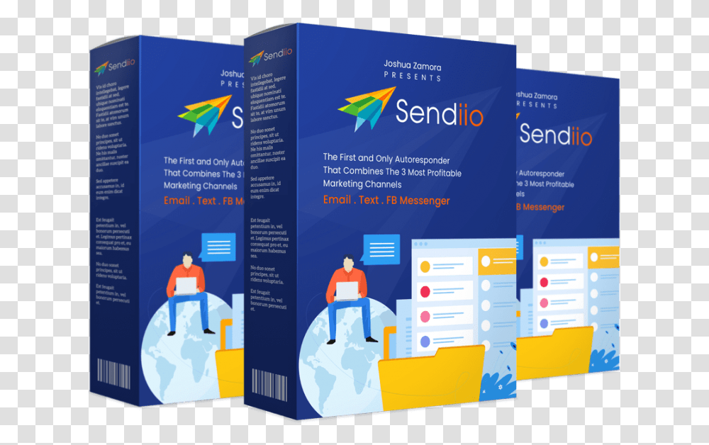 Enk Marketing Reviews - Sendiio Facebook Messenger Feature Logo, Poster, Advertisement, Flyer, Paper Transparent Png
