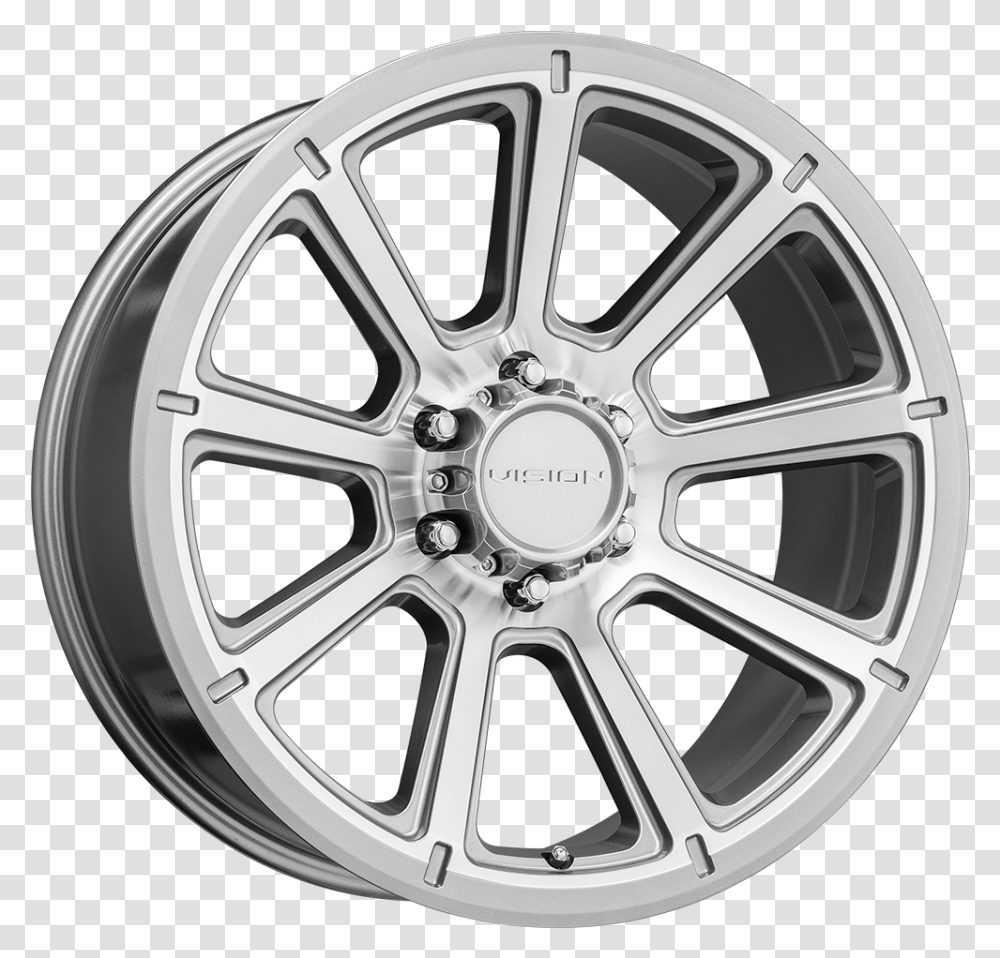 Enkei Wheels, Alloy Wheel, Spoke, Machine, Tire Transparent Png