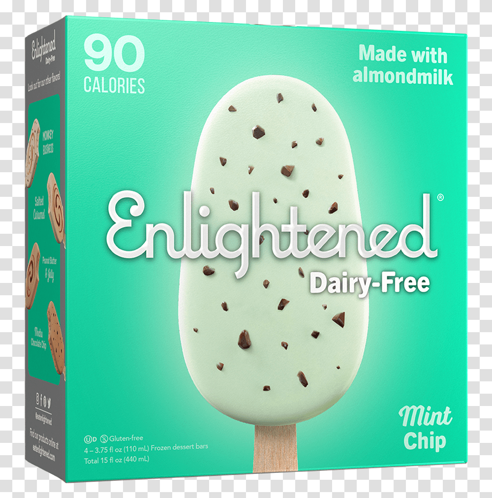 Enlightened Dairy Free Ice Cream Bars, Ice Pop, Medication Transparent Png