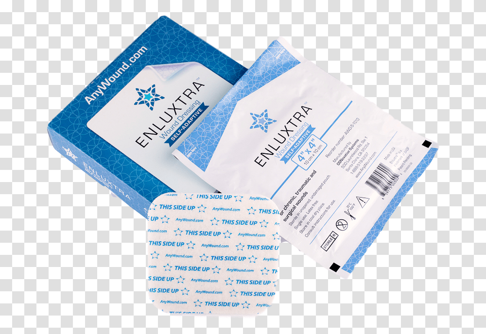 Enluxtra Wound Dressing Self Adaptive Drug Test, Paper, Business Card, Flyer Transparent Png