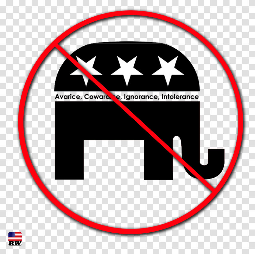 Enough Already Republican Elephant Logo, Star Symbol, Trademark, Recycling Symbol Transparent Png