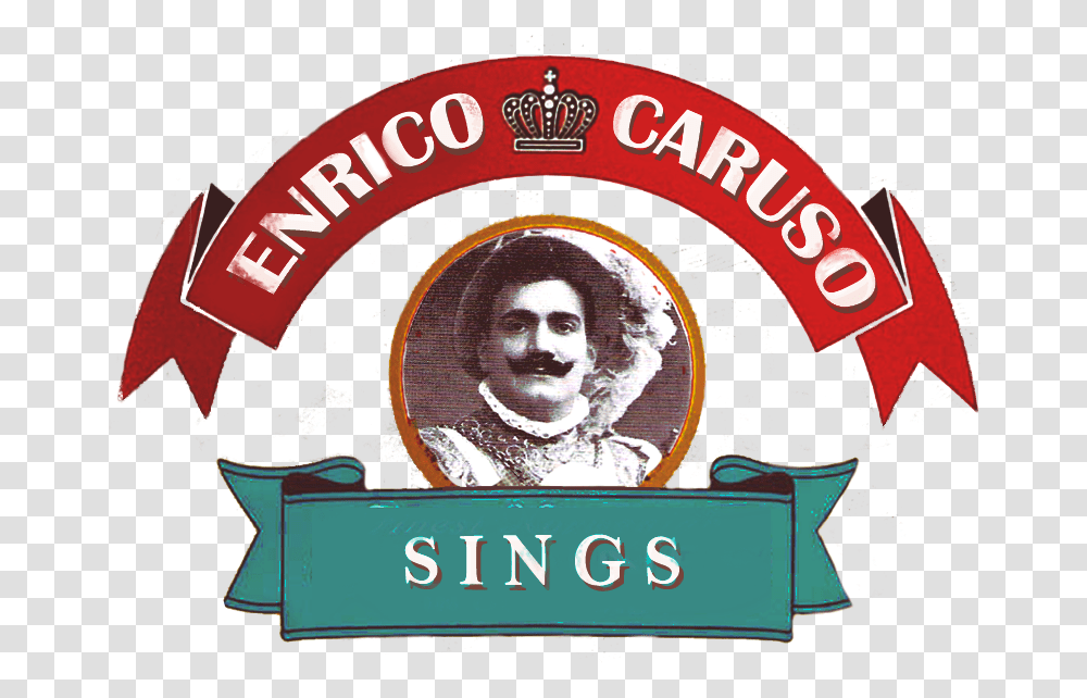 Enrico Caruso, Person, Advertisement, Poster Transparent Png