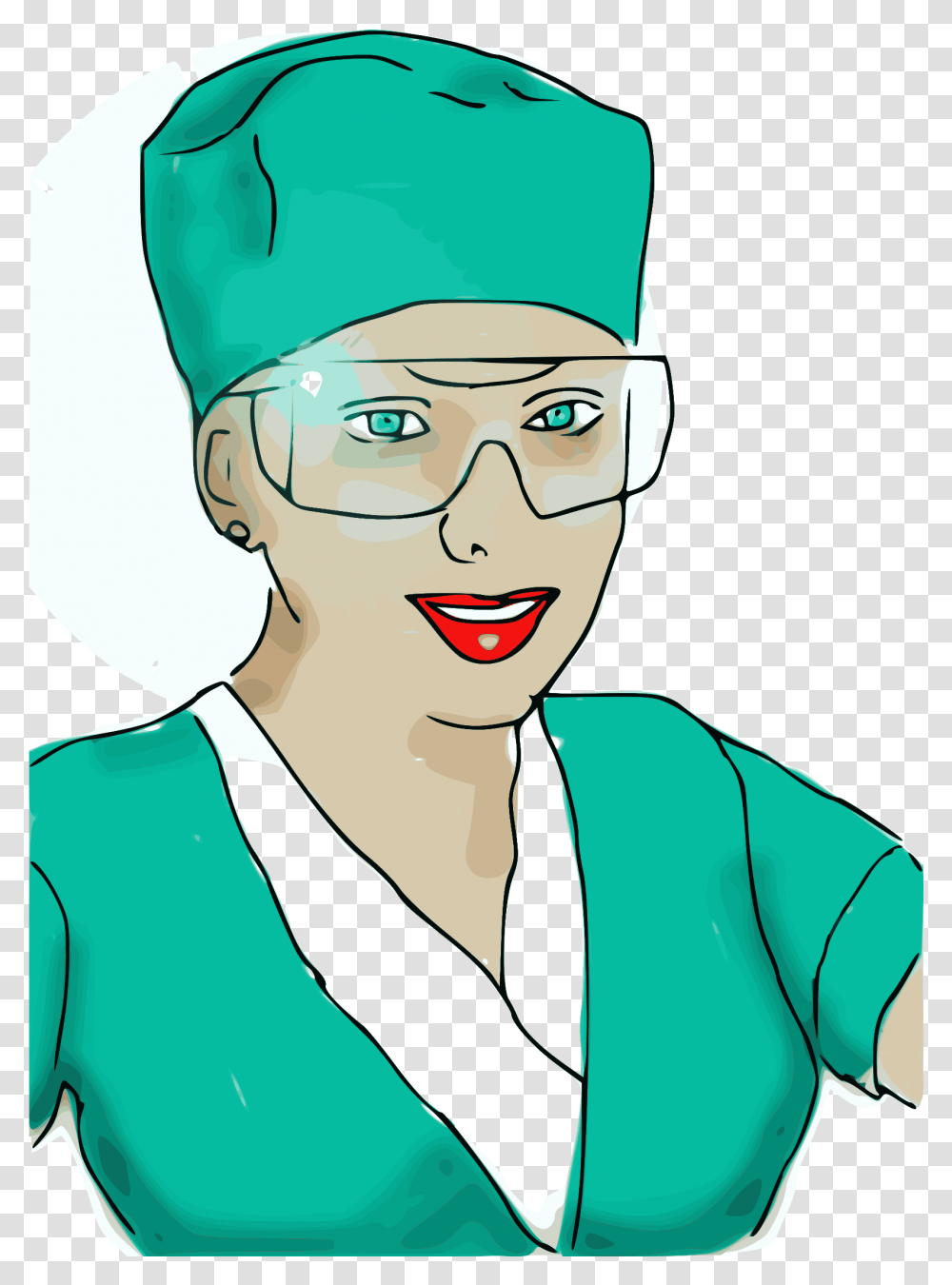 Enrolled Scrub Nurse Clip Arts Scrub Nurse Clip Art, Person, Human, Surgeon, Doctor Transparent Png