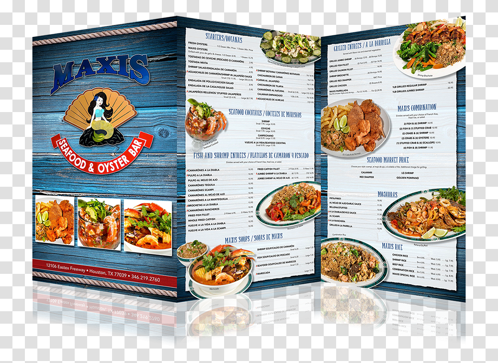 Ensalada Clipart Maxis Seafood Menu Transparent Png