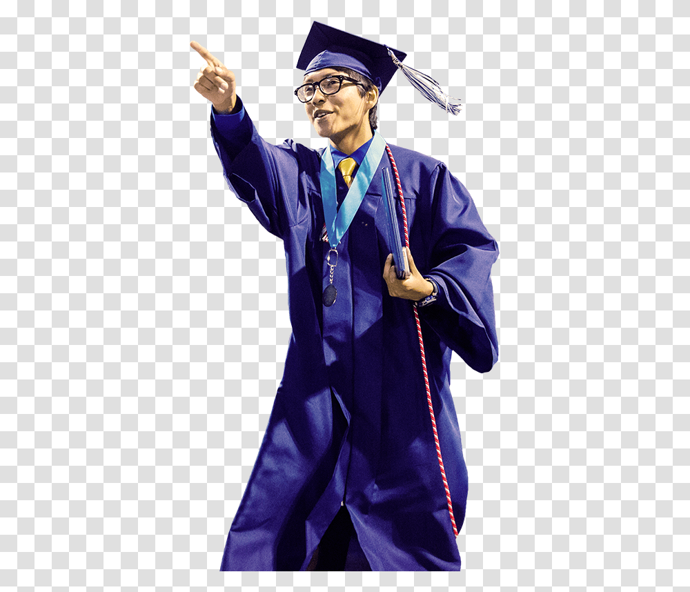 Ensuring More Young People Survive And Thrive Academic Dress, Graduation, Purple, Person, Human Transparent Png