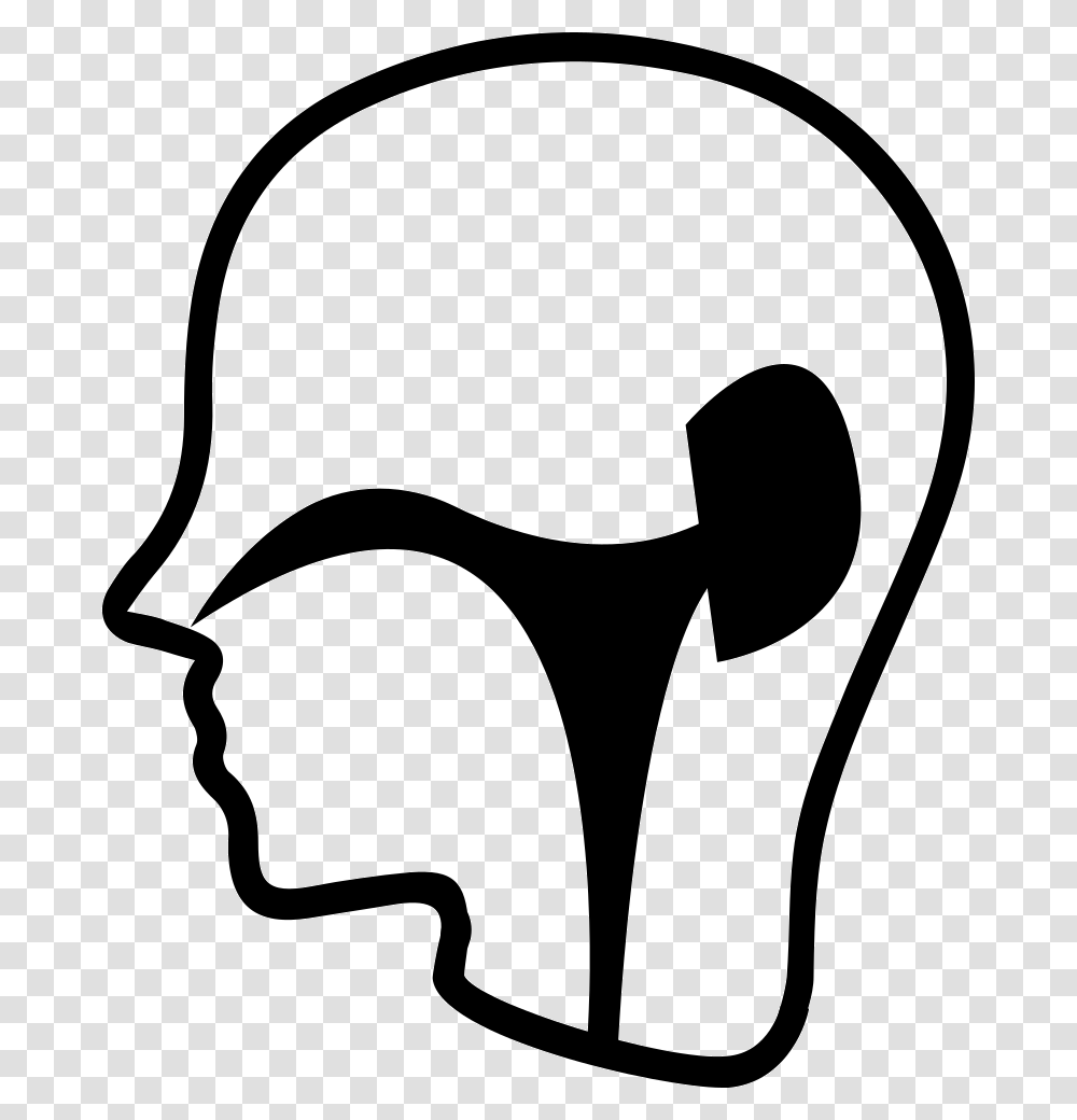 Ent Department Ear Nose Throat Icon, Stencil, Apparel, Silhouette Transparent Png
