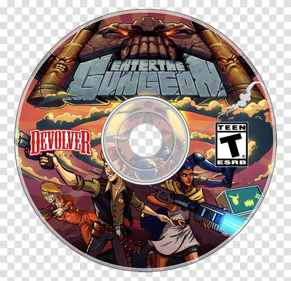 Enter The Gungeon Details Launchbox Games Database Enter The Gungeon, Disk, Person, Human, Dvd Transparent Png