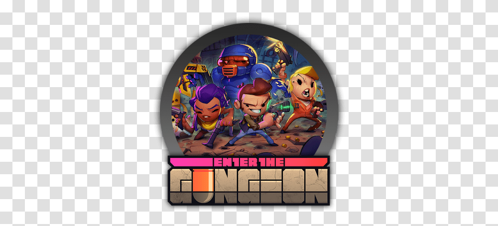 Enter The Gungeon Free Epic Games Alienware Arena Enter The Gungeon Fan Art, Person, Human, Graphics, Dvd Transparent Png