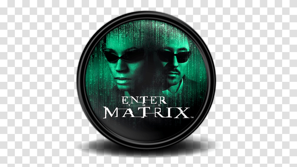 Enter The Matrix 1 Icon Enter The Matrix Ps2, Person, Human, Sunglasses, Accessories Transparent Png