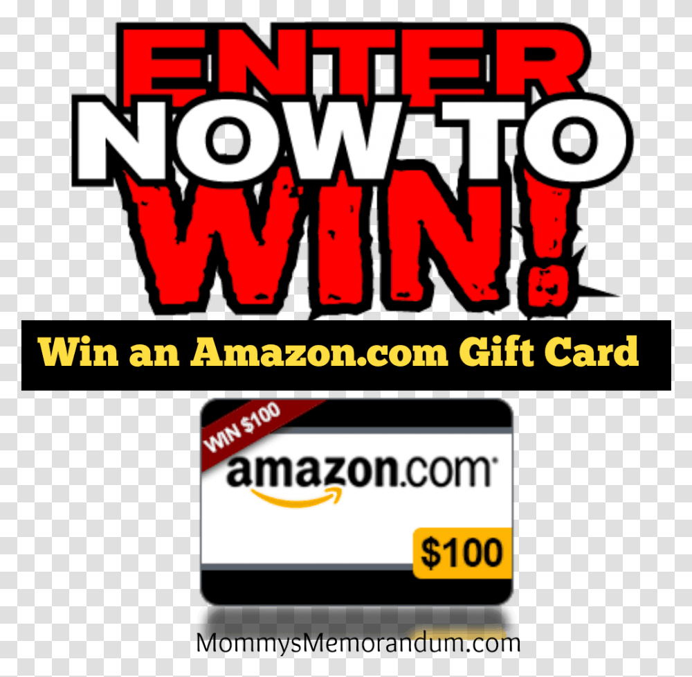 Enter To Win A 100 Amazon Gc Amazon, Advertisement, Poster, Flyer, Paper Transparent Png