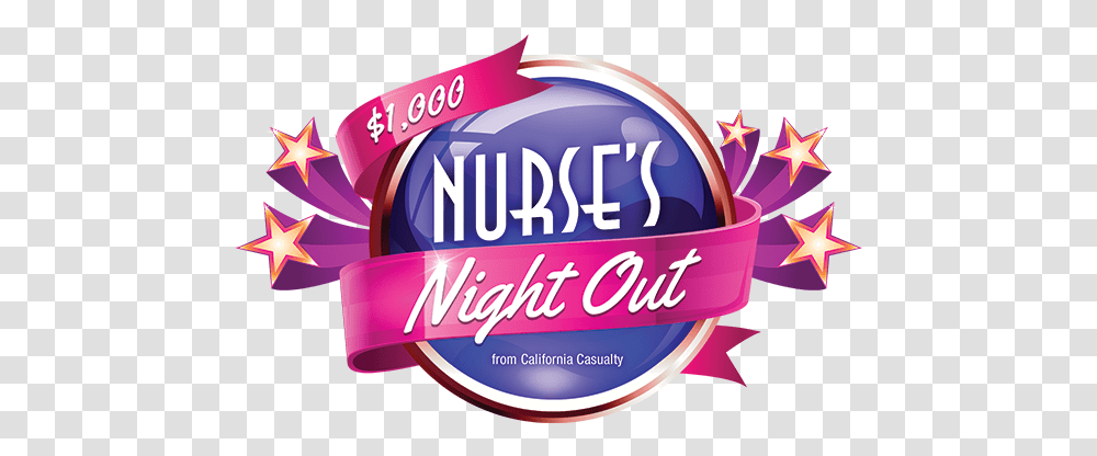 Enter To Win A 1000 Nurse's Night Out Gcna Birthday, Purple, Poster, Advertisement, Label Transparent Png