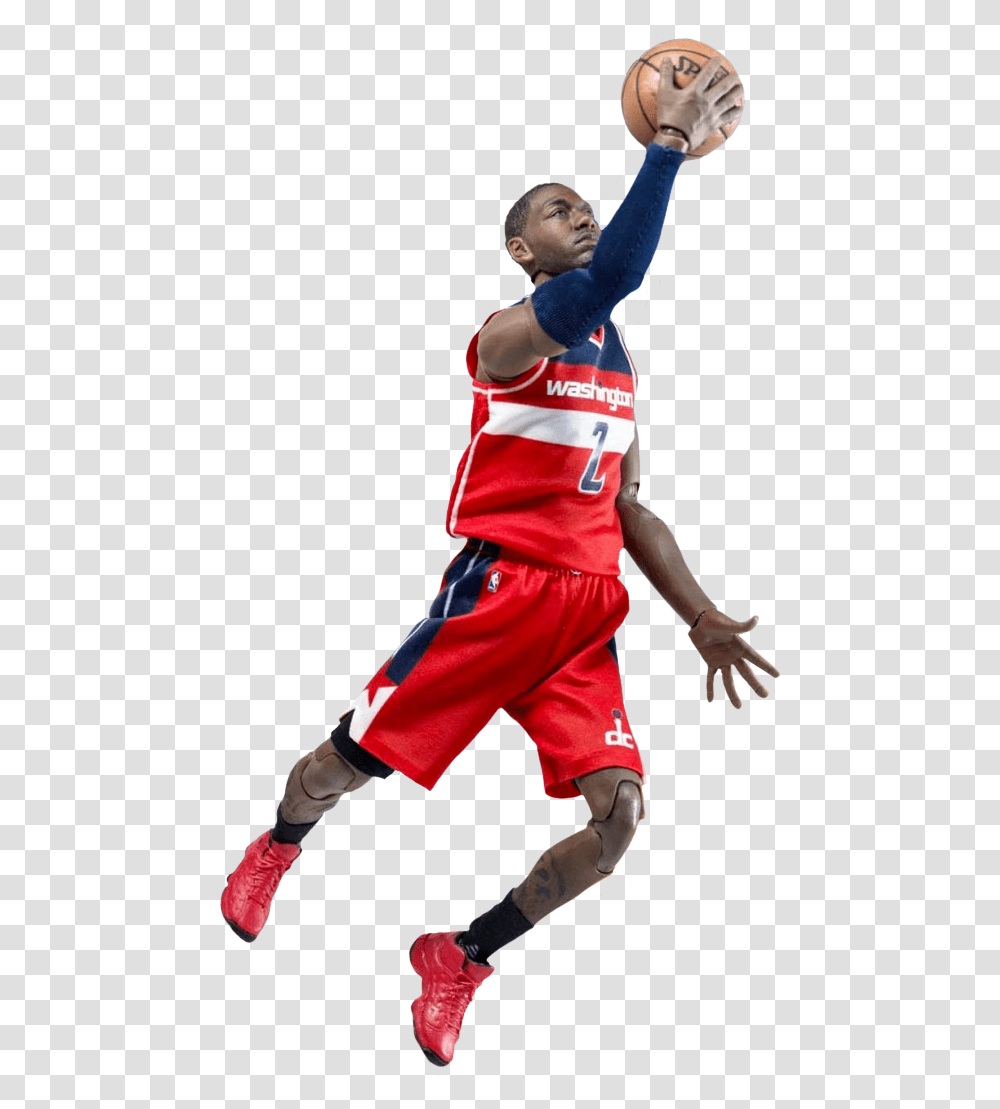 Enterbay Nba Figures John Wall, Person, People, Team Sport Transparent Png