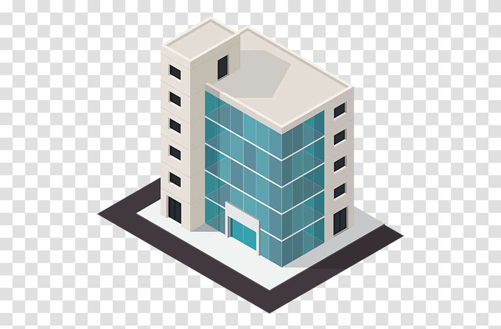 Enterprise Business 3d Office Building Icon, Condo, Housing, Urban, City Transparent Png