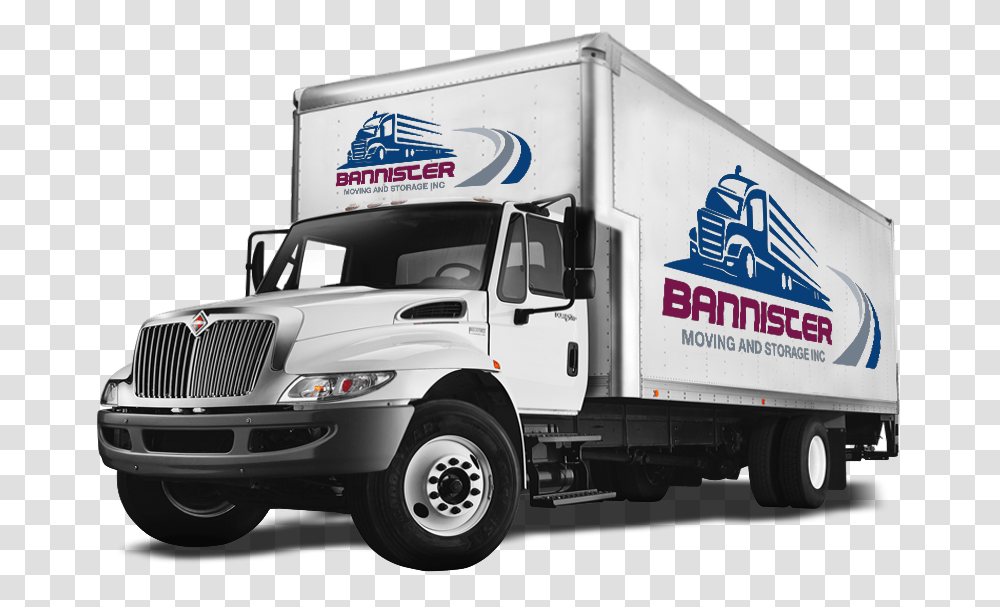 Enterprise Rental Company Truck, Vehicle, Transportation, Moving Van, Trailer Truck Transparent Png