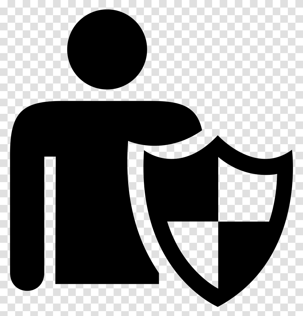Enterprise Security Officer Icon Free Download, Stencil, Armor Transparent Png