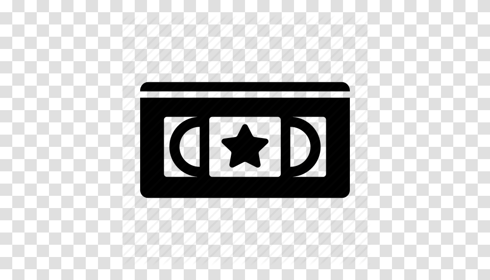 Entertainment Recording Retro Tape Vhs Icon, Electronics, Tape Player, Piano, Leisure Activities Transparent Png