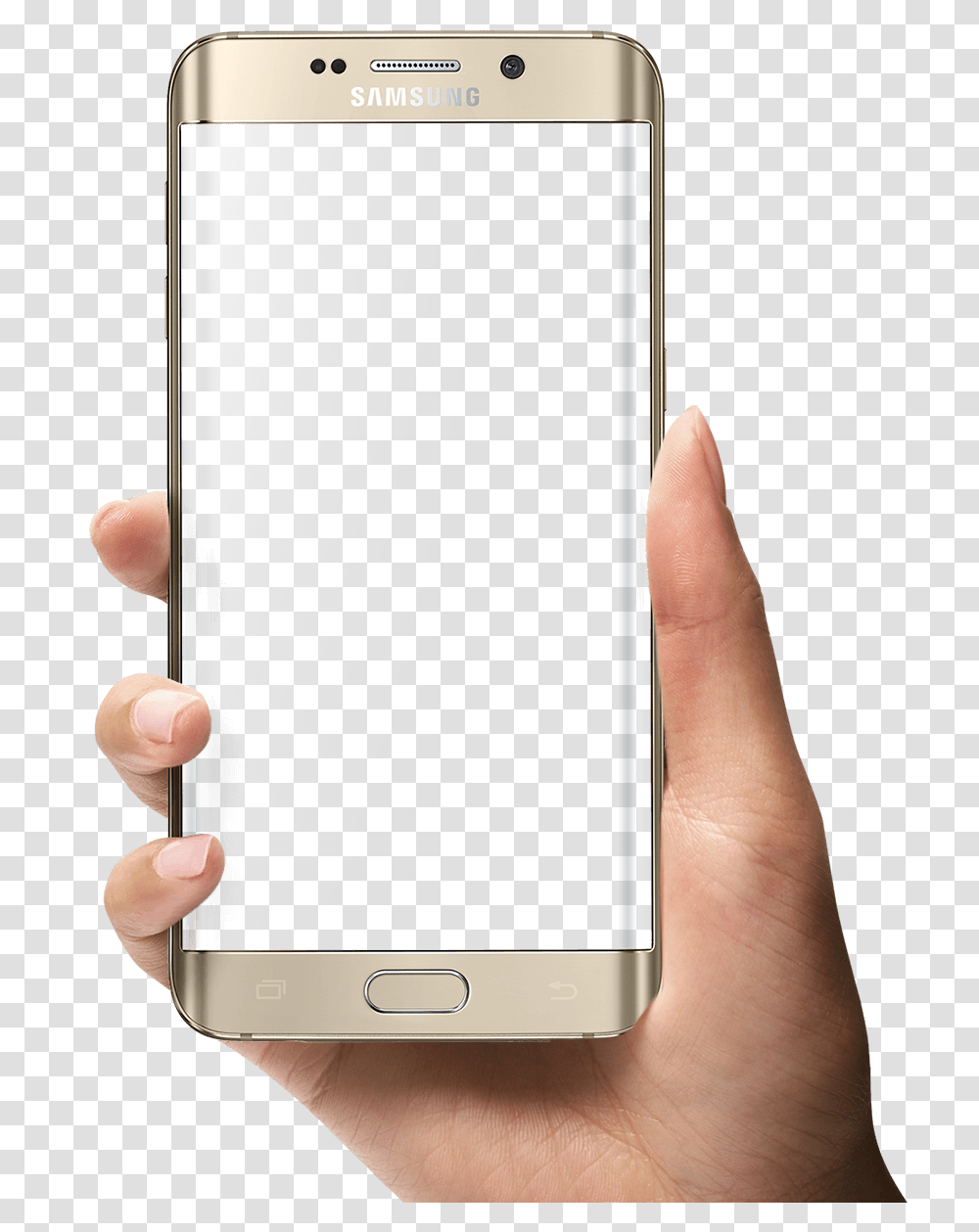Entertainment Samsung Galaxy S6 Edge Plus The Official Hand Mobile Frame, Mobile Phone, Electronics, Cell Phone, Person Transparent Png