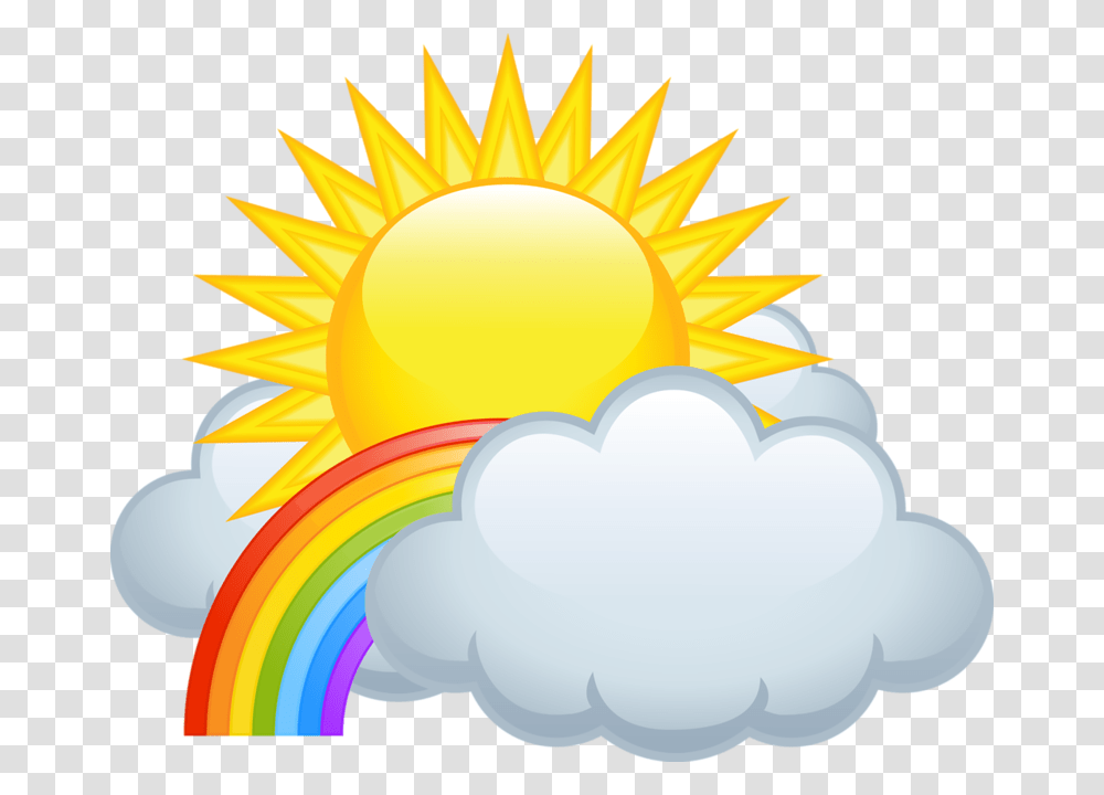 Entrevista Clipart Sun With Rainbow Clipart, Nature, Outdoors, Sky Transparent Png