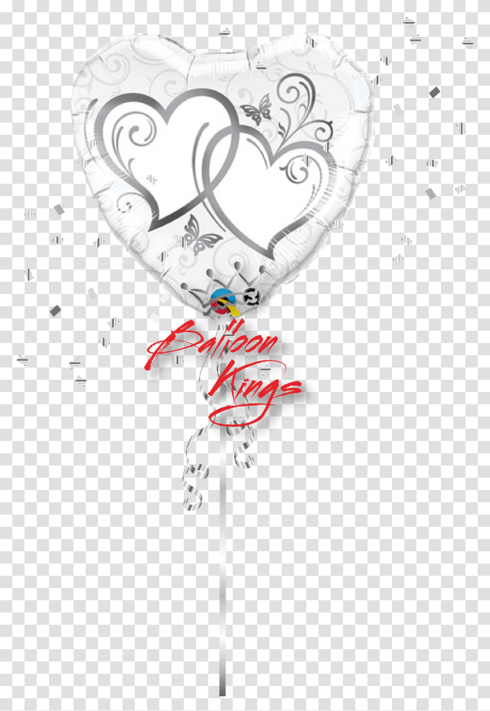 Entwined Silver Hearts De Boda Dibujos, Doodle, Drawing, Floral Design Transparent Png