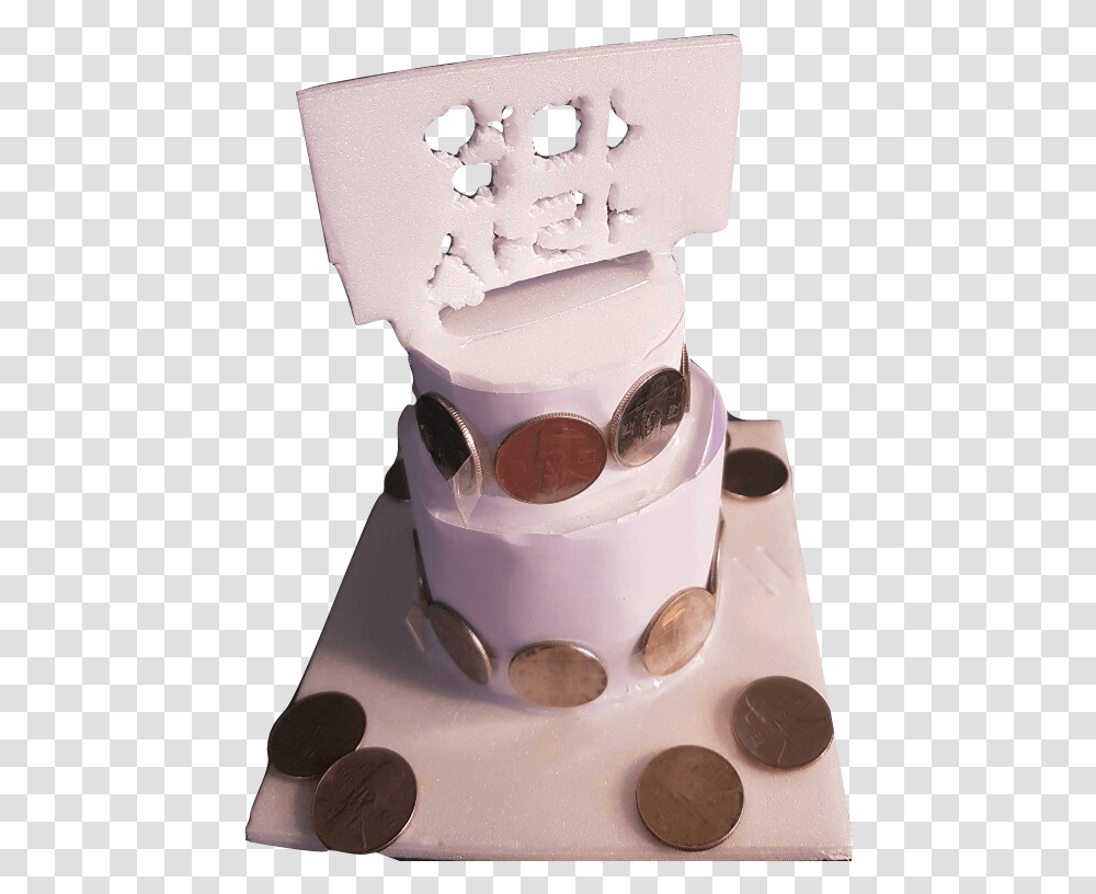 Enumcut Money Cake Mother's Birthday Present Photo Birthday Cake, Dessert, Food, Wedding Cake, Robe Transparent Png