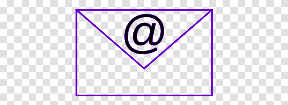 Envelope E Mail Sign Email Clipart, Triangle, Light Transparent Png