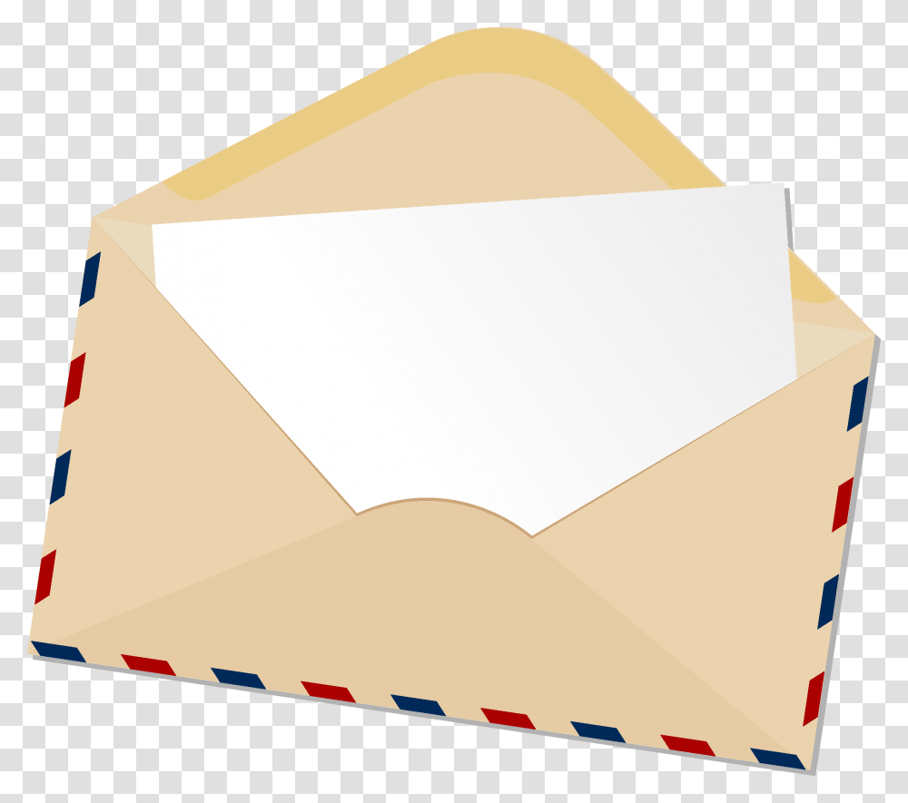 Envelope Image Paper, Airmail, Tent Transparent Png