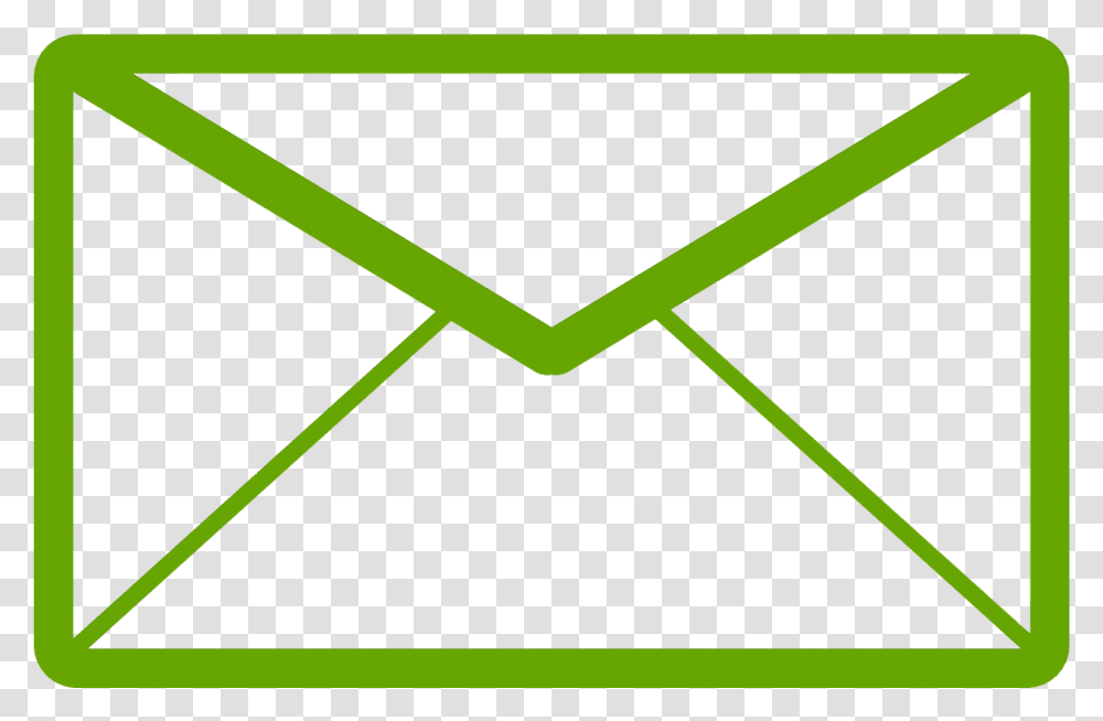 Envelope Mail Background Mail Green, Airmail Transparent Png
