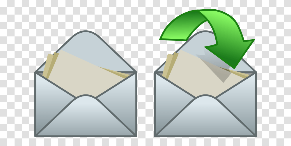 Envelope Open Envelope Cartoon, Mail, Airmail, Recycling Symbol Transparent Png