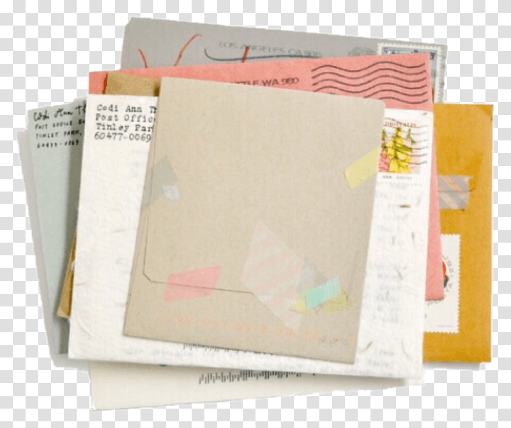 Envelope Paper Envelopepng Aestheticpng Aesthetic Envelope, Box, File Binder, File Folder Transparent Png