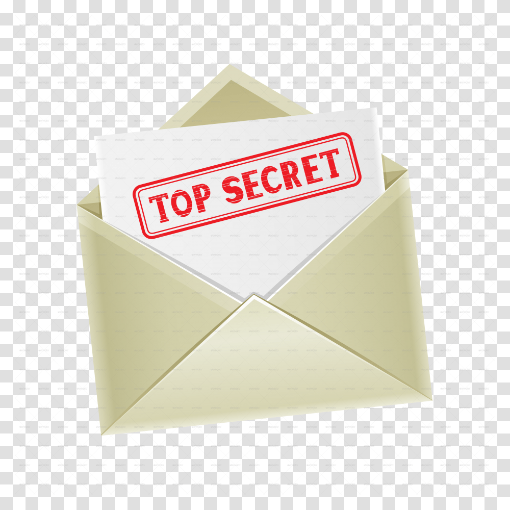 Envelope Top Secret Royalty Free Stock, Mail, Box, Airmail Transparent Png
