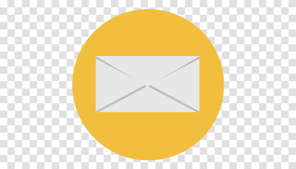 Envelope Vector Svg Icon Envelope Icon Yellow Circle, Mail, Gold, Airmail Transparent Png