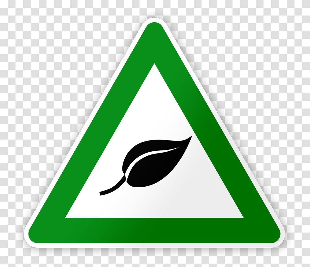 Environment Clipart Environmentalist, Triangle, Sign, Road Sign Transparent Png