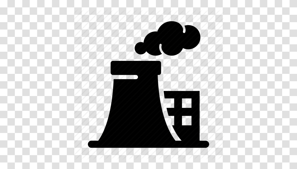 Environment Factory Industry Nuclear Plant Pollution Smoke Icon, Piano, Musical Instrument, Cowbell Transparent Png
