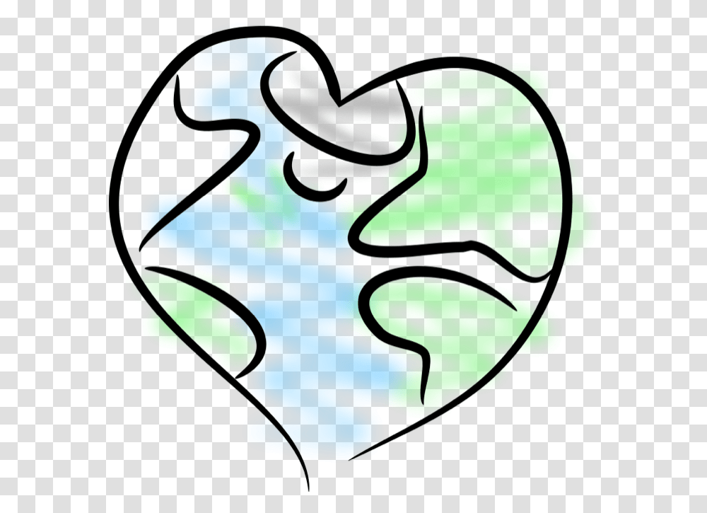 Environmental Clipart Eco Green Graphics Earth Day Earth Heart, Modern Art, Drawing, Doodle, Painting Transparent Png