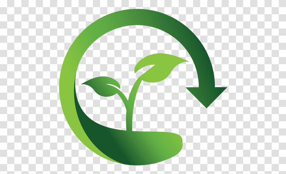 Envirosense Sustainable Packaging 180 Grados, Plant, Symbol, Recycling Symbol, Produce Transparent Png