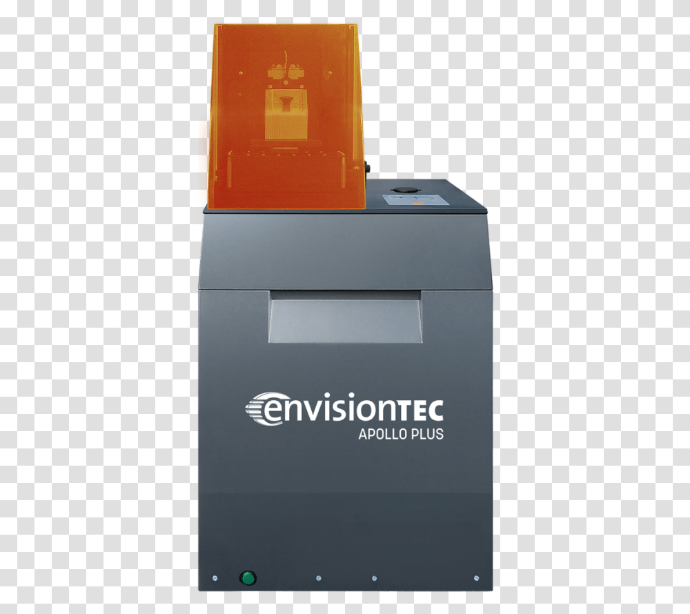 Envisiontec Aureus 3d Printer My In 3d Apollo, Mailbox, Metropolis, Building, Screen Transparent Png