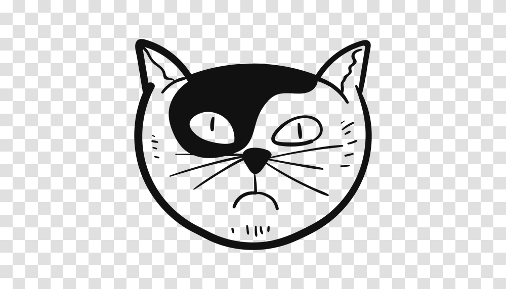 Envy Cat Hand Drawn Avatar, Stencil, Clock Tower, Architecture, Building Transparent Png