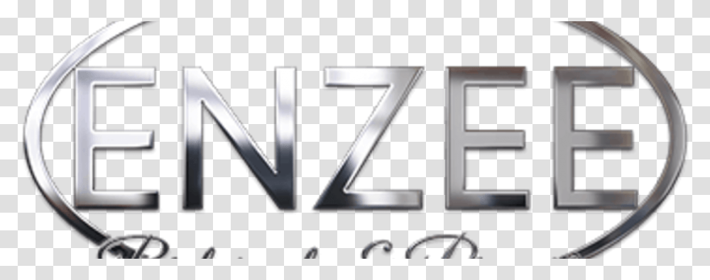 Enzee Logo Chrome Retina Emblem, Alphabet, Word, Number Transparent Png