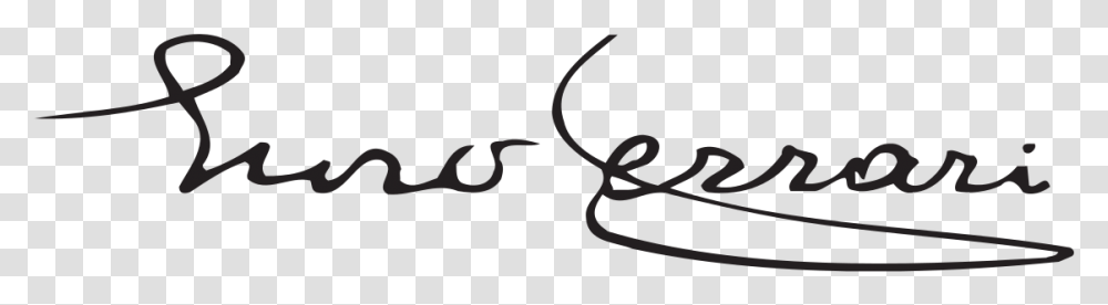 Enzo Ferrari Signature, Handwriting, Calligraphy, Alphabet Transparent Png
